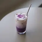 Ice Ube Latte
